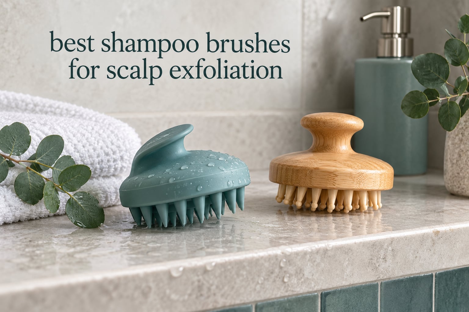 best shampoo brushes for scalp exfoliation