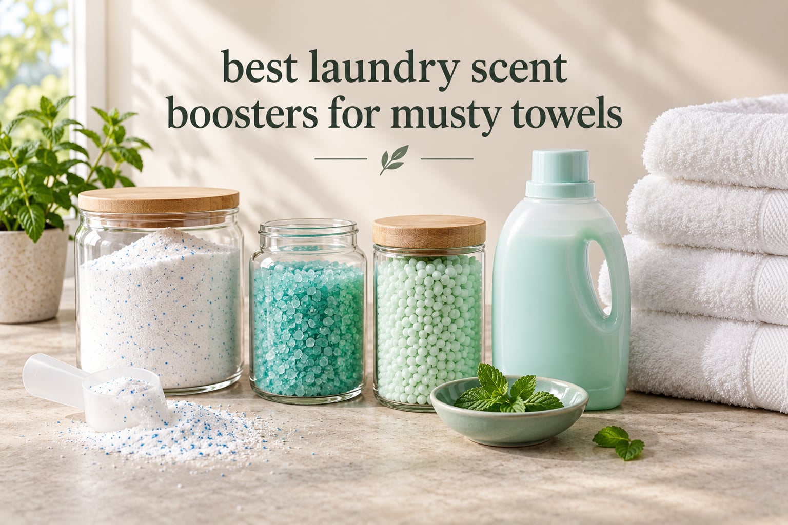 best laundry scent boosters for musty towels