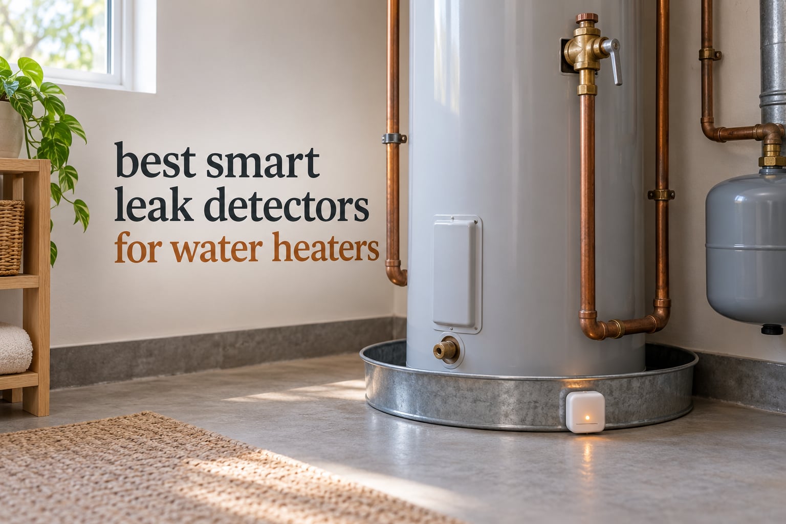 best smart leak detectors for water heaters