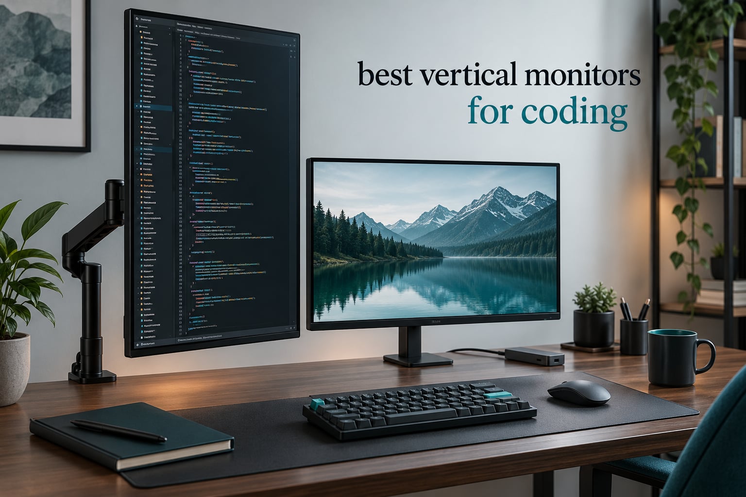 best vertical monitors for coding