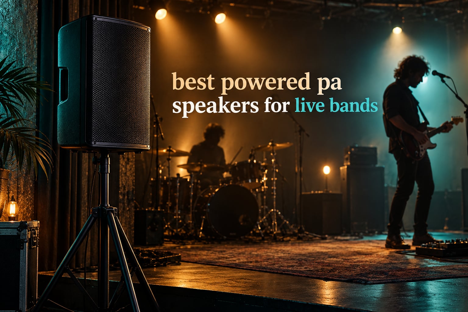 best powered pa speakers for live bands