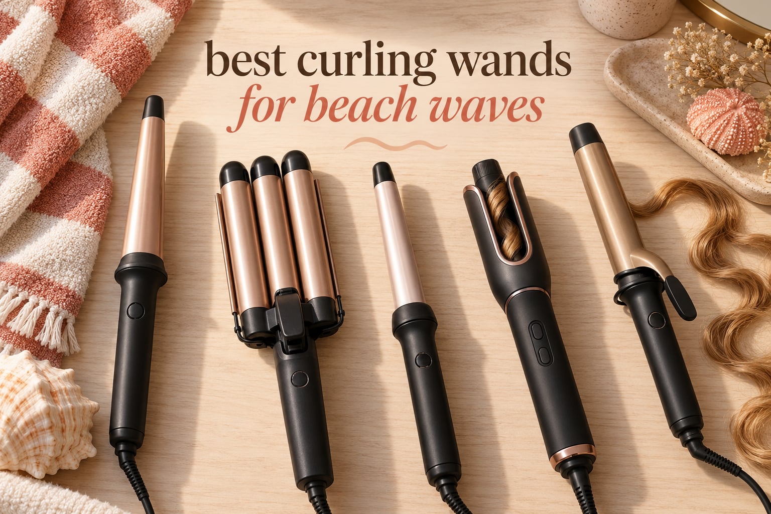 best curling wands for beach waves