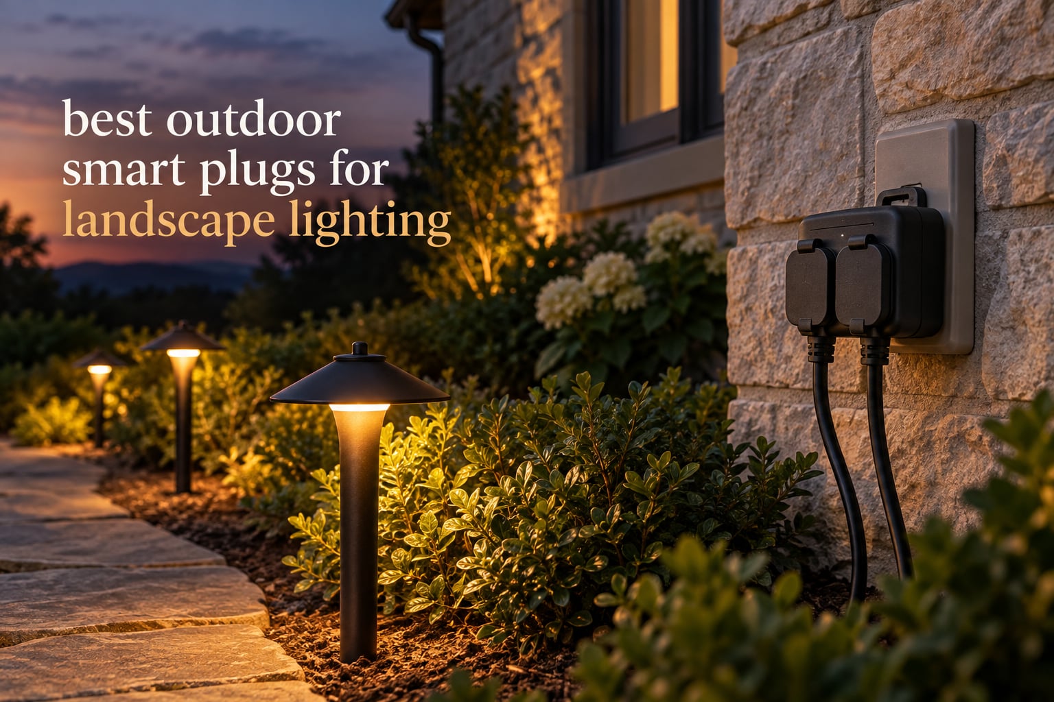 best outdoor smart plugs for landscape lighting