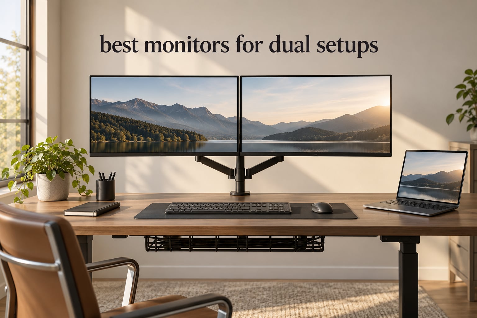best monitors for dual setups
