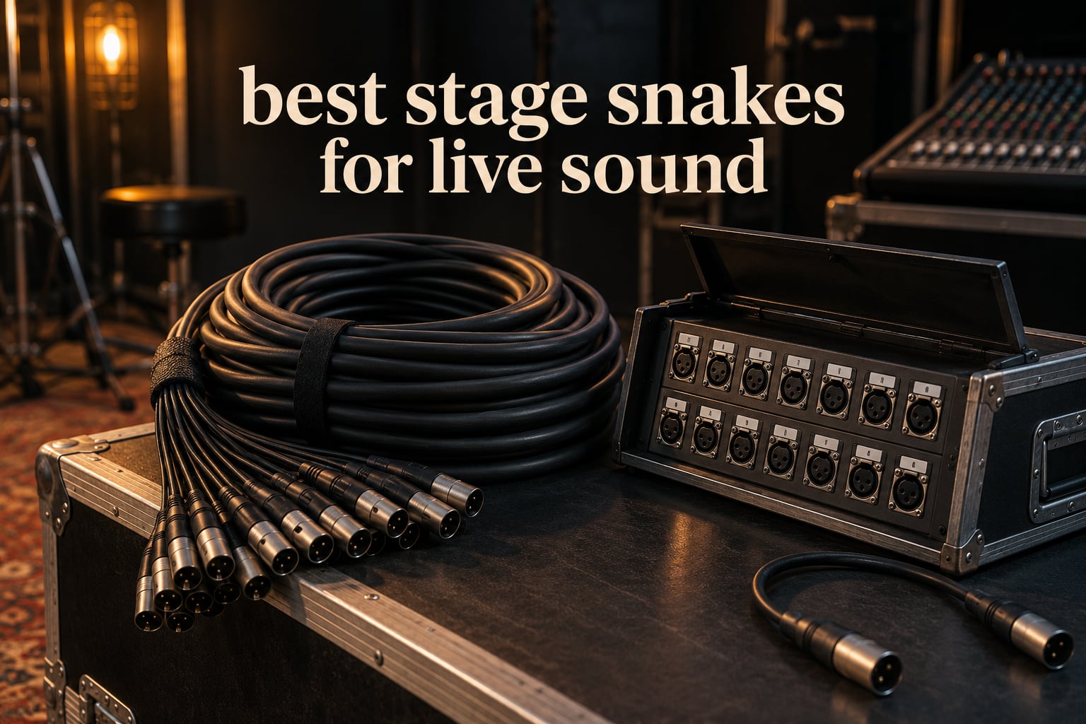 best stage snakes for live sound