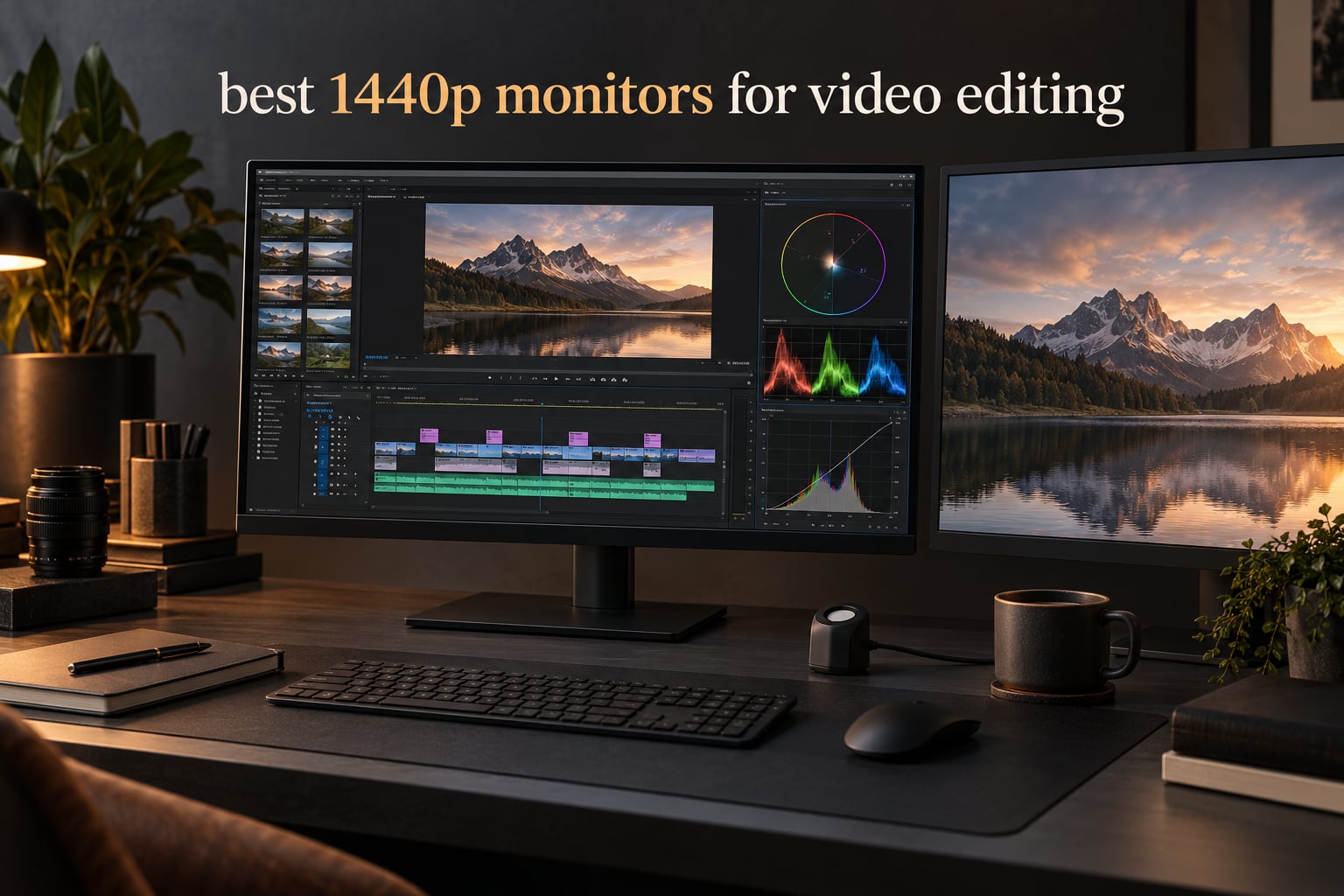 best 1440p monitors for video editing
