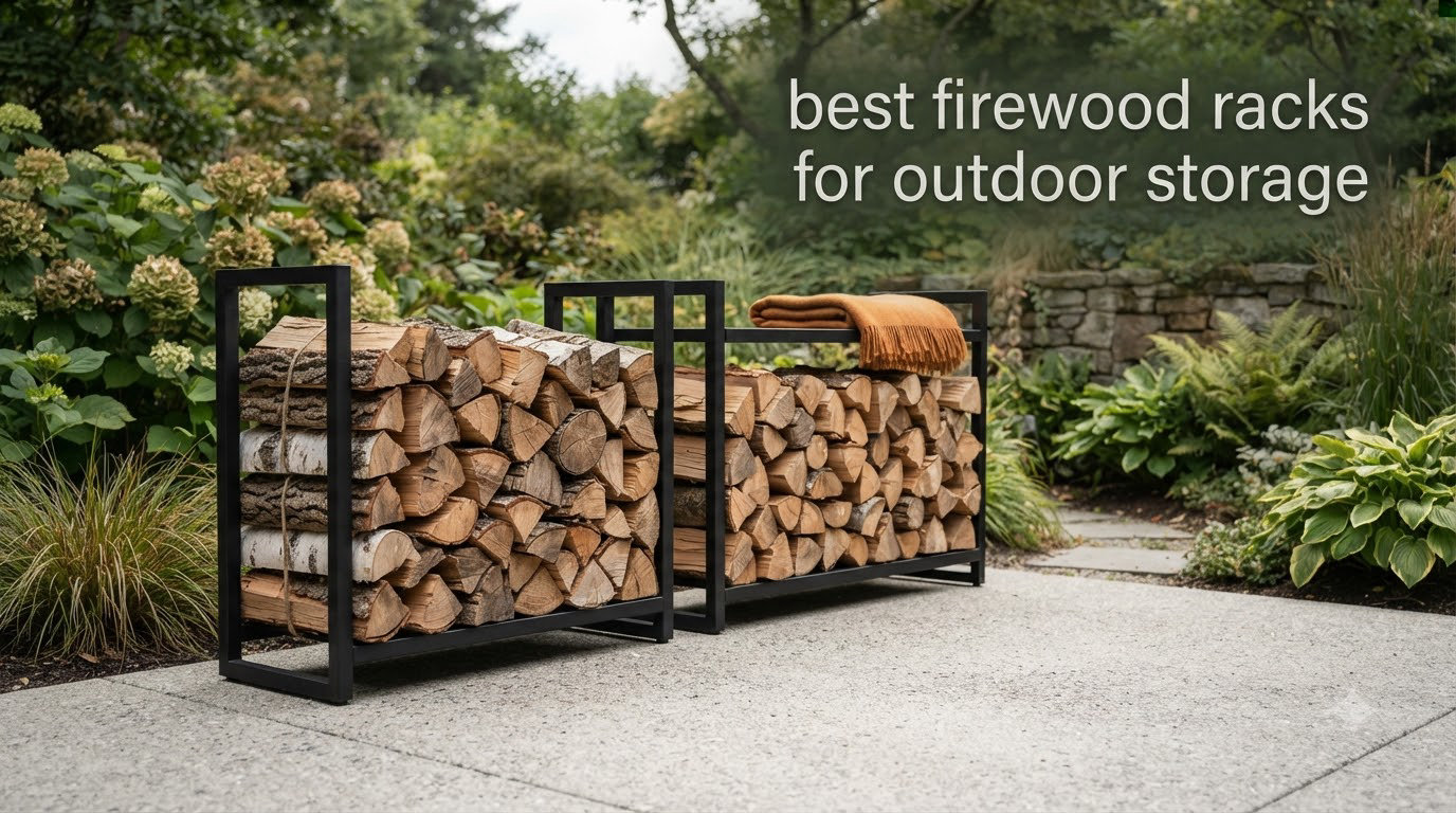 best firewood racks for outdoor storage