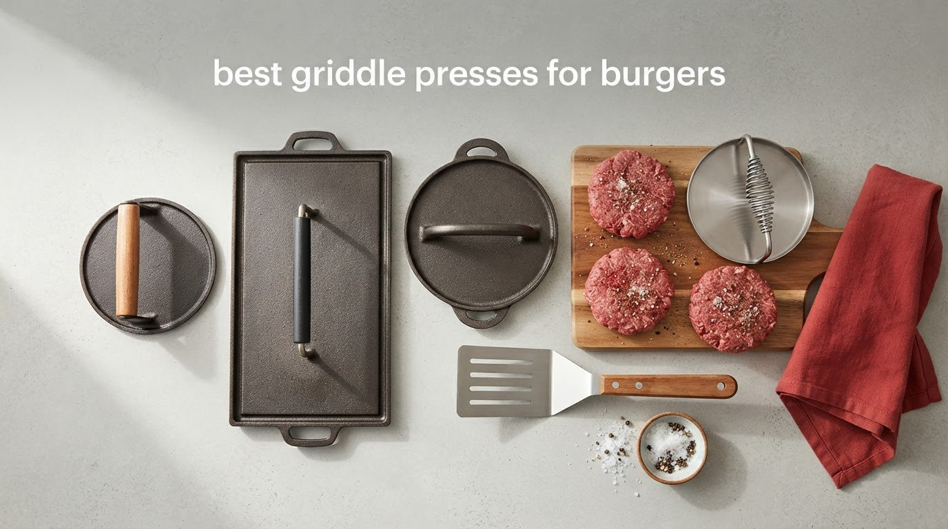 best griddle presses for burgers