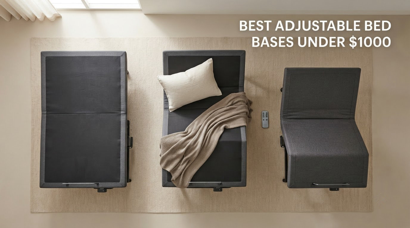 best adjustable bed bases under $1000