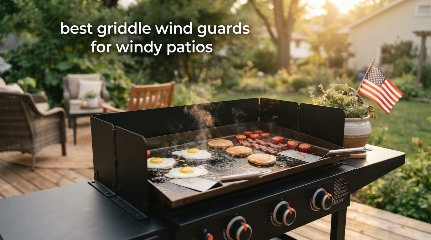 best griddle wind guards for windy patios