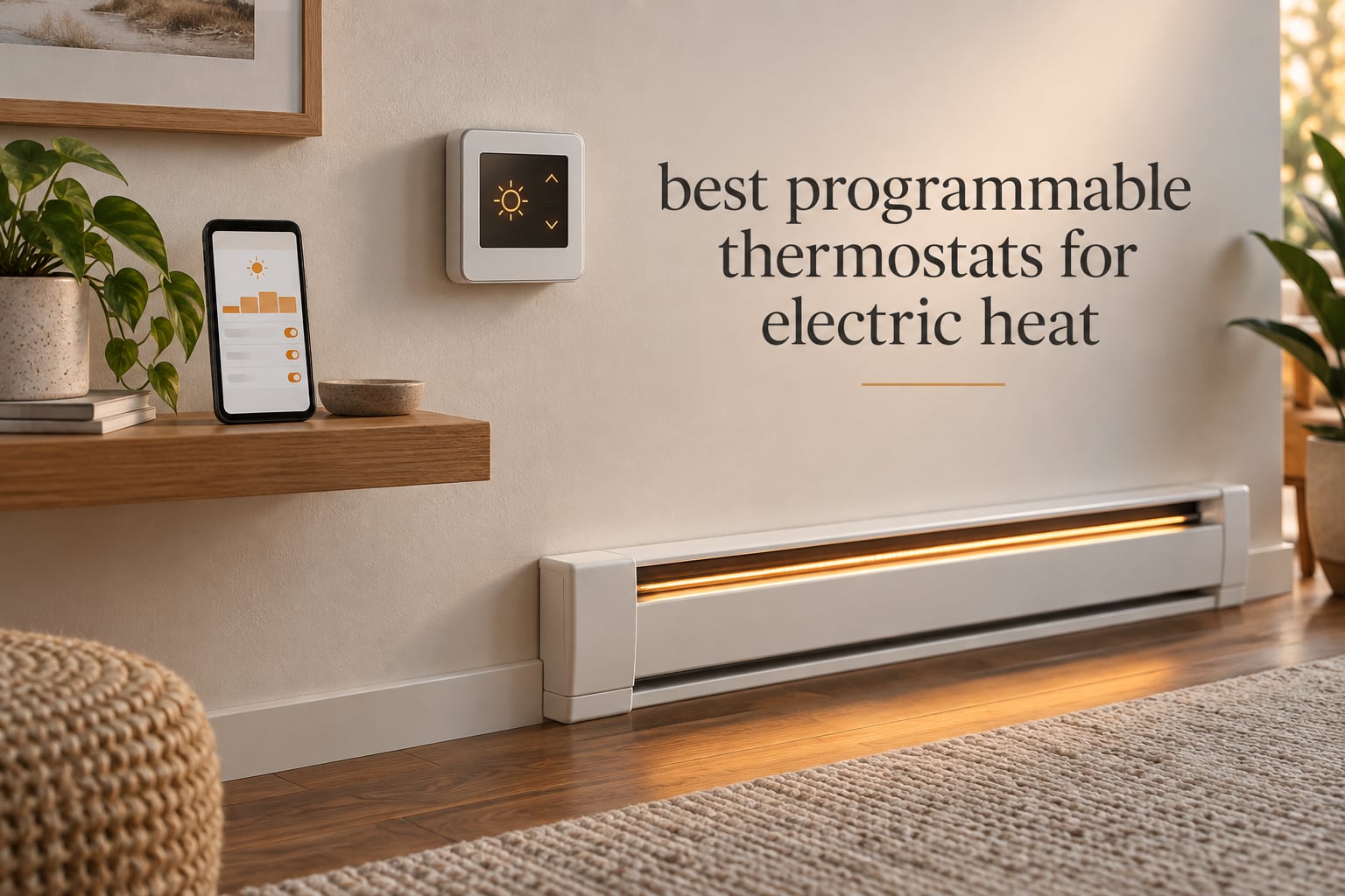 best programmable thermostats for electric heat