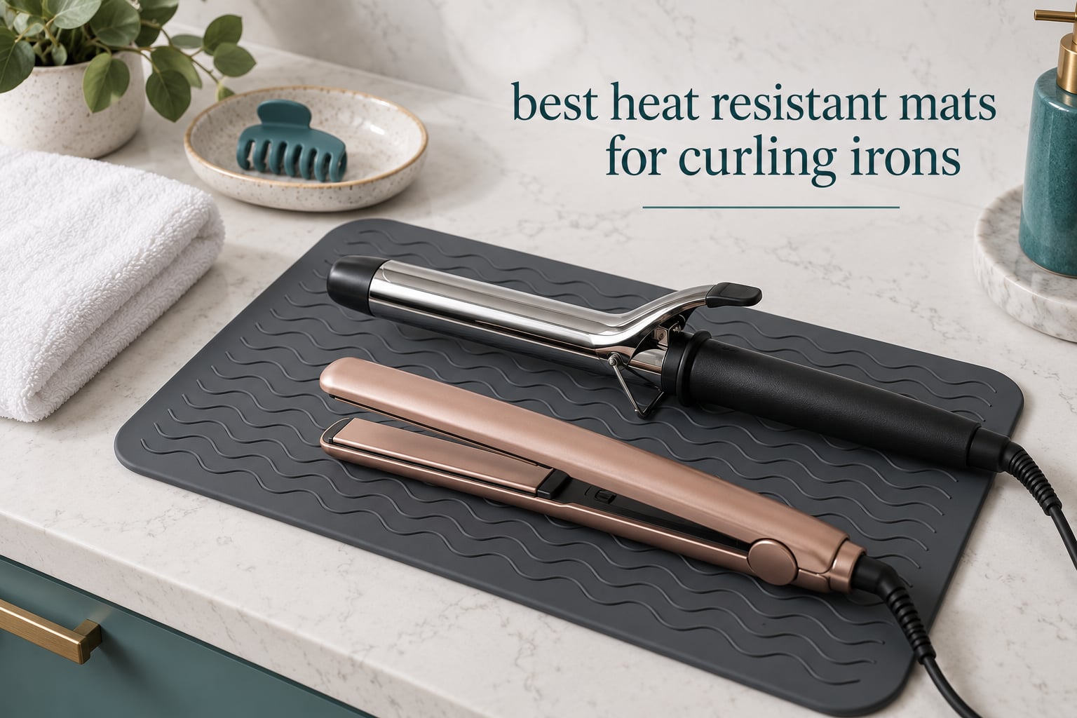 best heat resistant mats for curling irons