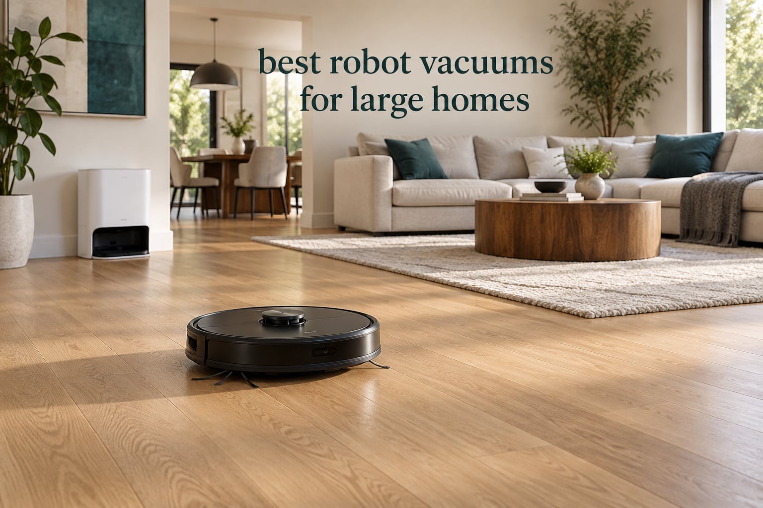 best robot vacuums for large homes