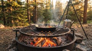 best fire pit grill grates for open fire cooking