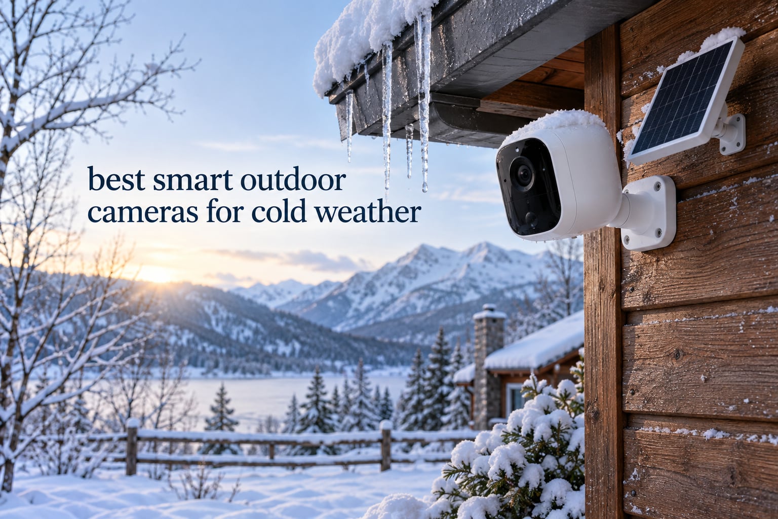 best smart outdoor cameras for cold weather