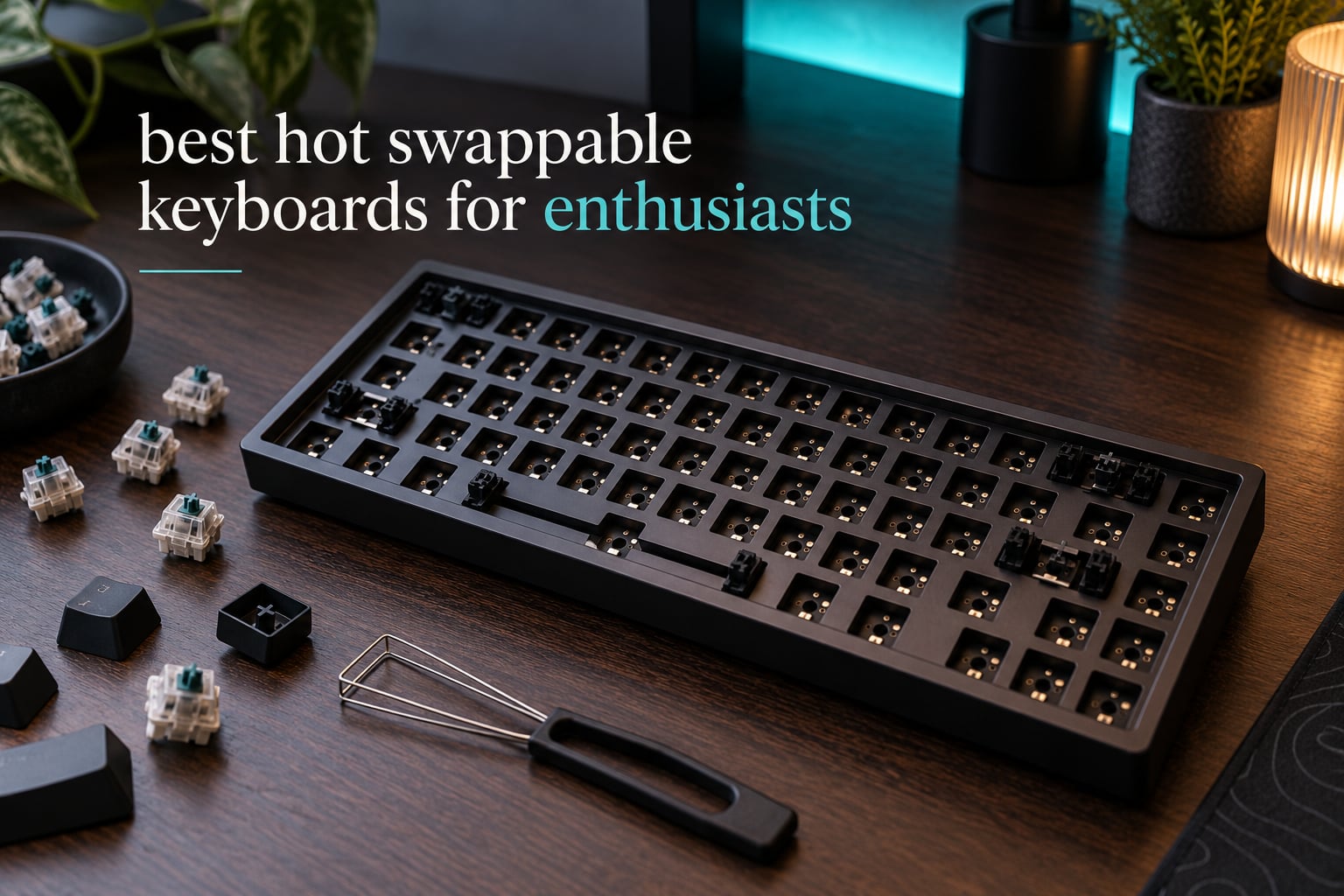 best hot swappable keyboards for enthusiasts