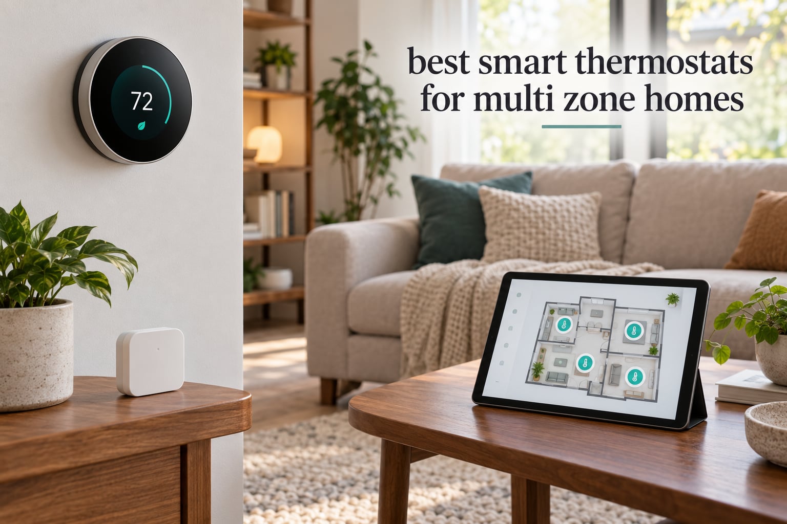 best smart thermostats for multi zone homes