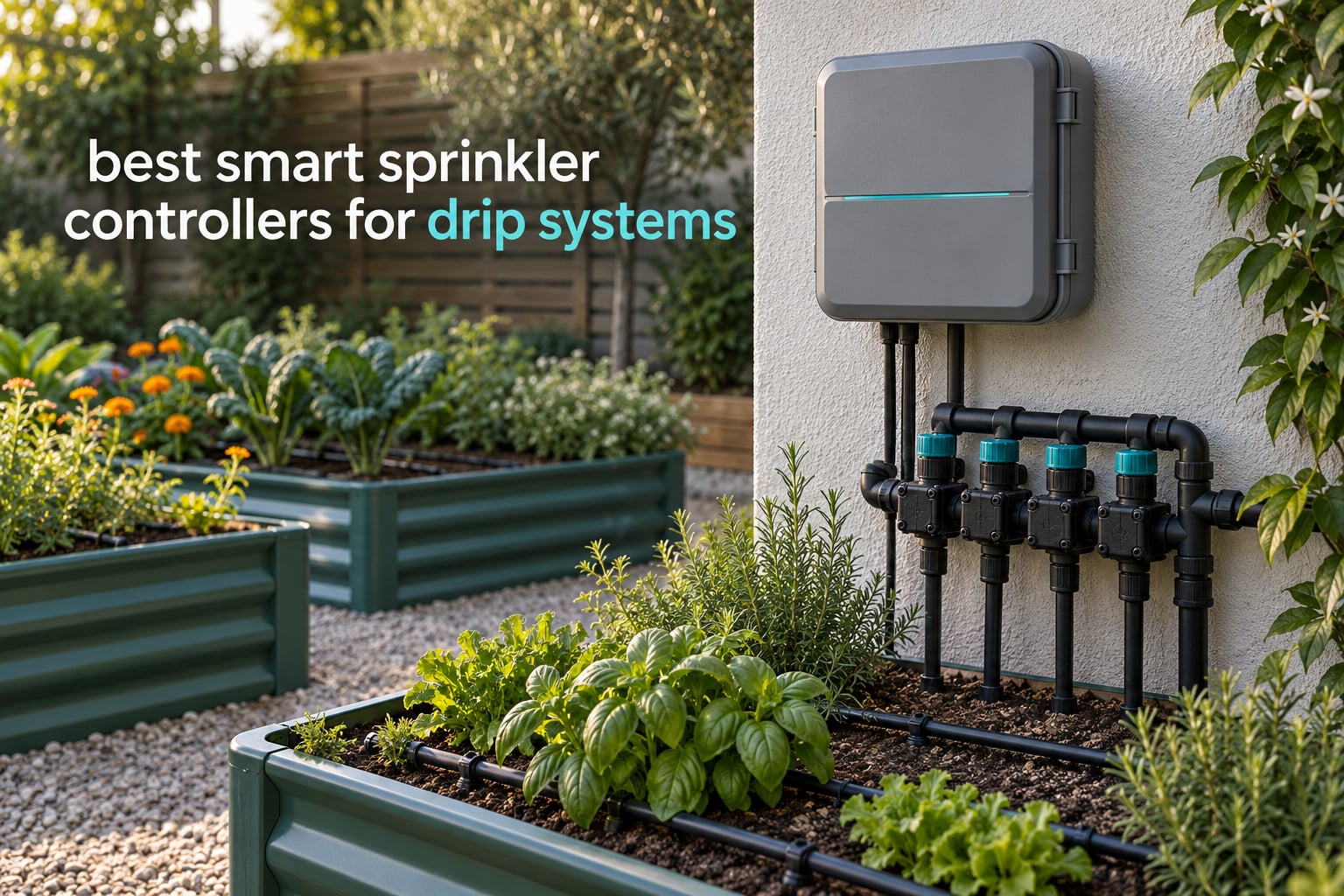best smart sprinkler controllers for drip systems