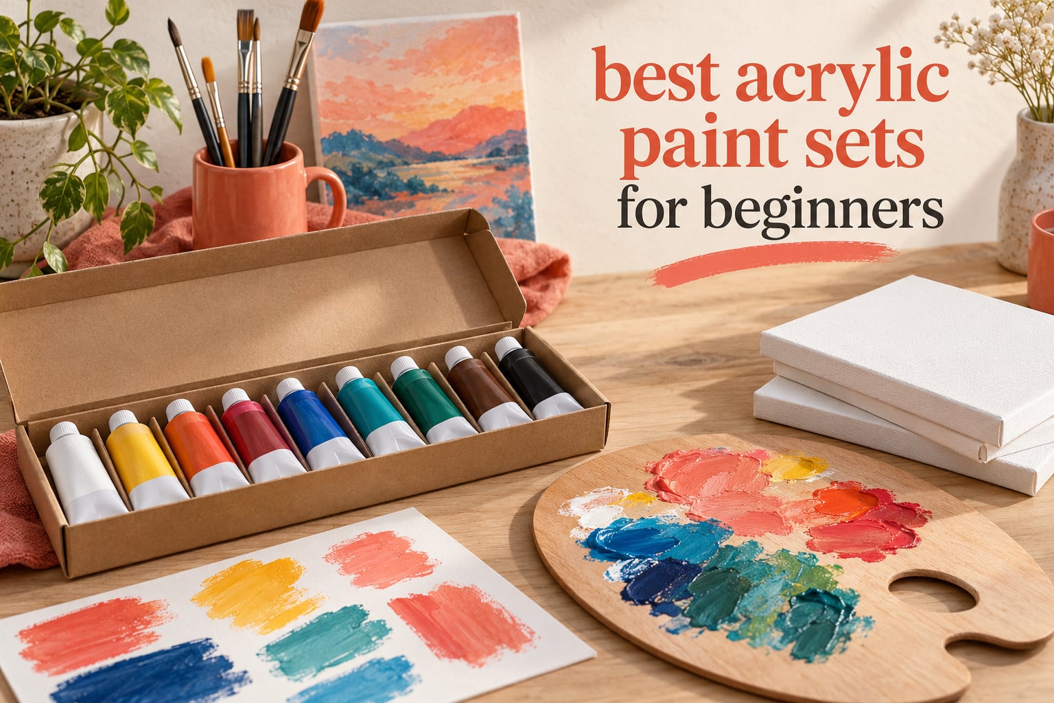 best acrylic paint sets for beginners