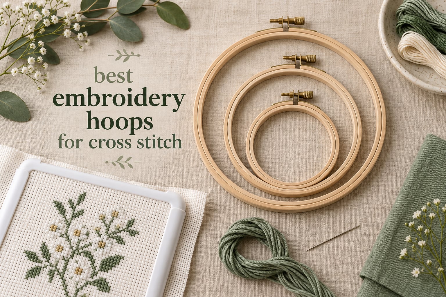 best embroidery hoops for cross stitch