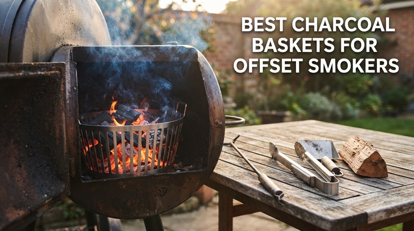 best charcoal baskets for offset smokers