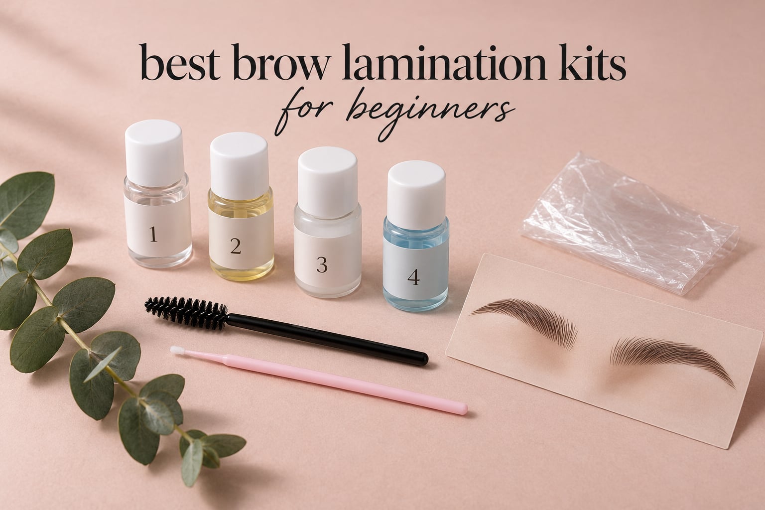 best brow lamination kits for beginners